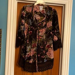 BFA Classics floral over shirt